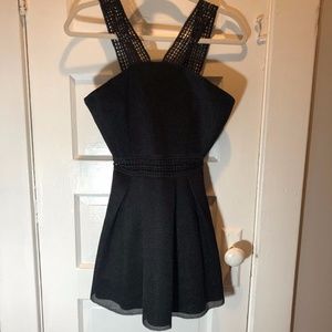 Black Boutique Style Cocktail Dress